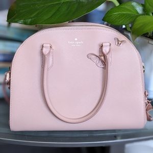 Kate spade pink butterfly purse